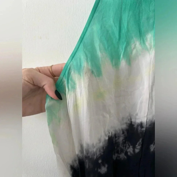 A.L.C Tallulah Tie-Dye Silk Maxi Dress - Picture 13 of 13